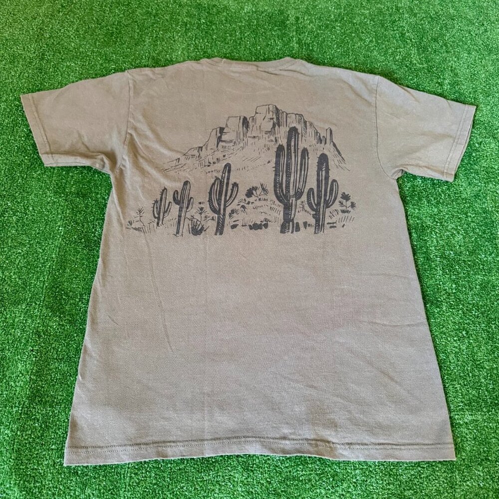 Desert Scene Graphic Tee - Tan